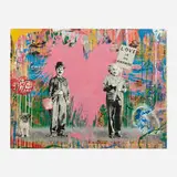 Thierry Guetta, Juxtapose, 2017, mixed media collage on paper
