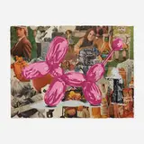 Thierry Guetta, Poppy, c. 2013, mixed media collage on paper