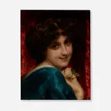 Etienne Adolphe Piot, Portrait of a Woman, c. 1870, oil on canvas