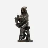 Friedrich Beer, Scribe, bronze