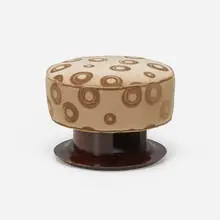 Modernist, Stool, c. 1930, mahogany, upholstery
