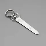 Andrew Barrett & Sons, Edwardian letter opener, silver