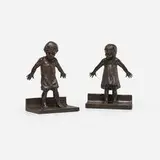 Abastenia St. Leger Eberle, Hide and Seek (bookends), pair