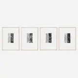 Günther Förg, Four Etchings (portfolio of four works), 1988, aquatint and drypoint on paper