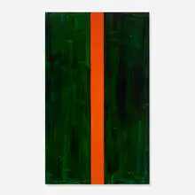 Günther Förg, Untitled, 1990, acrylic on linen