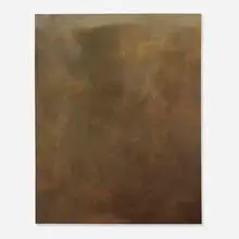 Judy Ledgerwood, Mount, 1991, oil and wax on canvas