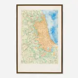 Claes Oldenburg, Chicago Stuffed with Numbers, 1977, lithograph on paper