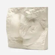 George Segal, Anatomical Study #1, 1979, cast paper relief