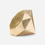 Studio Job, Diamond from the series Oxidized, 2005, cast and polished bronze