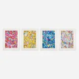 An Homage To (collection of four works) by Takashi Murakami, 2012, offset lithograph on paper, sold Feb 2014