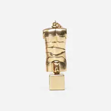 Miguel Ortiz Berrocal, Microdavid-off, 1969-1972, 18 karat yellow gold