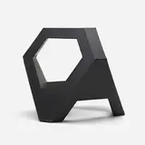 Tony Smith, Model for Generation, 1958, painted foam core