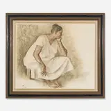Francisco Zúñiga, Untitled (Seated Woman)