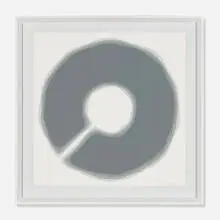 #3 by Nobumitsu Fukui, 1970, screenprint on paper, sold Feb 2014