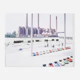 Massimo Vitali, VW Lernpark (from the Landscapes with Figures portfolio), 2006, offset lithograph on 300g Consort Royale paper