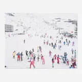 Massimo Vitali, Les Menuires Grande (from the Landscapes with Figures portfolio), 2006, offset lithograph on 300g Consort Royale paper