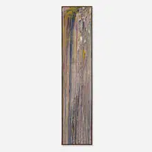 Untitled by Larry Poons, 1976, acrylic on canvas, sold Feb 2014