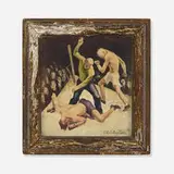 Daniel Celentano, Untitled, 1930, oil on masonite