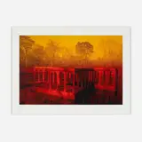 James Welling, Lake Pavilion (Glass House), 2006, ink jet print