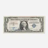 Arman, Dollar Bill, 1964, screenprint on U.S. currency