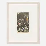 Ray Johnson, Untitled (Scarlet Letter), c. 1973, printed paper with ink