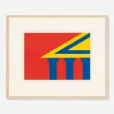 Sol LeWitt, Benzinger Print, 1998, woodcut on paper