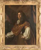 Sir Peter Lely, Portrait of William Ashburnham, oil on canvas laid down on board