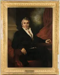 French School, Portrait of Comte de Richemont, Philippe Panon Desbassayns, oil on canvas