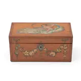 England, early 19th century, by George III Painted Satinwood Box, offered Jul 2023