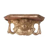 Carved Giltwood Bracket, Continental, 19th century,
