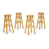 Roy McMakin, Custom Set of Four Stools, , maple