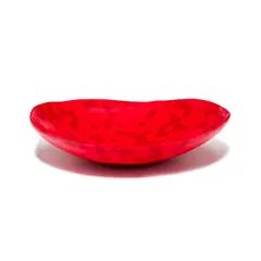 Massimo Micheluzzi, Murrine Dish, fused glass murrines, engraved 'Massimo Micheluzzi Venezia 2001'
