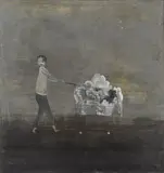 Norbert Schwontkowski, Schlafwandler, 2006, Öl auf Leinwand