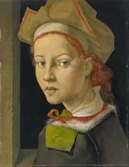 Michael Triegel, Salome III, 1996, Öl auf Hartfaser