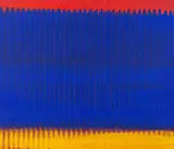 Heinz Mack, el silencio de las sirenas, 1999, Acryl auf Leinwand