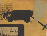 Neo Rauch, Sohn, 1994, Öl und Gouache auf Velin