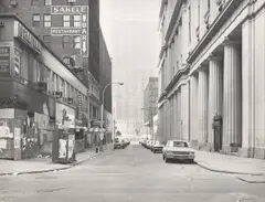 Dey Street by Thomas Struth, 1978, Silbergelatineabzug, sold Jun 2023