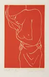 Ota Janeček, Girl Nude II (Red)
