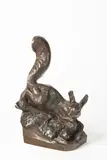 František Rous, A Squirel, First third of 20th century, patinated bronze