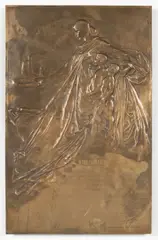 Stanislav Sucharda, Diploma Plaque, 1910, bronze