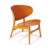 Shell lounge chair by Hans J. Wegner, 1948, Beech, laminated teak, sold May 2013