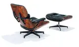 Charles and Ray Eames, Lounge chair and ottoman (2)