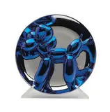 Jeff Koons, Balloon Dog (Blue), 1995, Cast porcelain with blue reflective finish