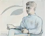 Theophilus Brown, Untitled, 2004, Gouache on paper