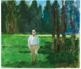 Paul Wonner, In a park (WM. Theophilus Brown)