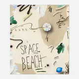Josh Reames, Space Beach, 2014, acrylic and mixed media on canvas