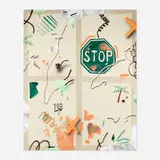 Josh Reames, Signs, 2014, acrylic on canvas