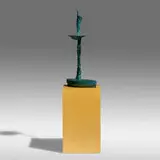 Bryan Hunt, Study for Falls Lake Falls, 1993, patinated bronze