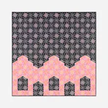 Edna Andrade, Pavilions, 1987, acrylic on canvas