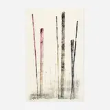 Harry Bertoia, Untitled (Monotype), c. 1965, monoprint on Japanese paper